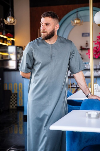 بدلة اماراتية نص كم رجالي